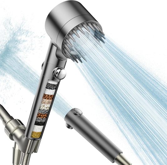 3-in-1 High-Pressure Shower Head Massager