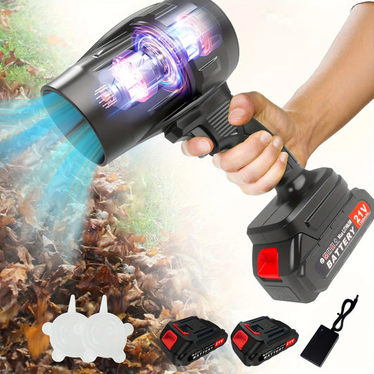 High-Power Cordless Jet Blower & 2+ Batteries